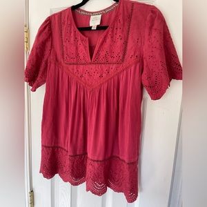 Please bundle! EUC, Women's Knox Rose Eyelet Boho Cottage Core Style M